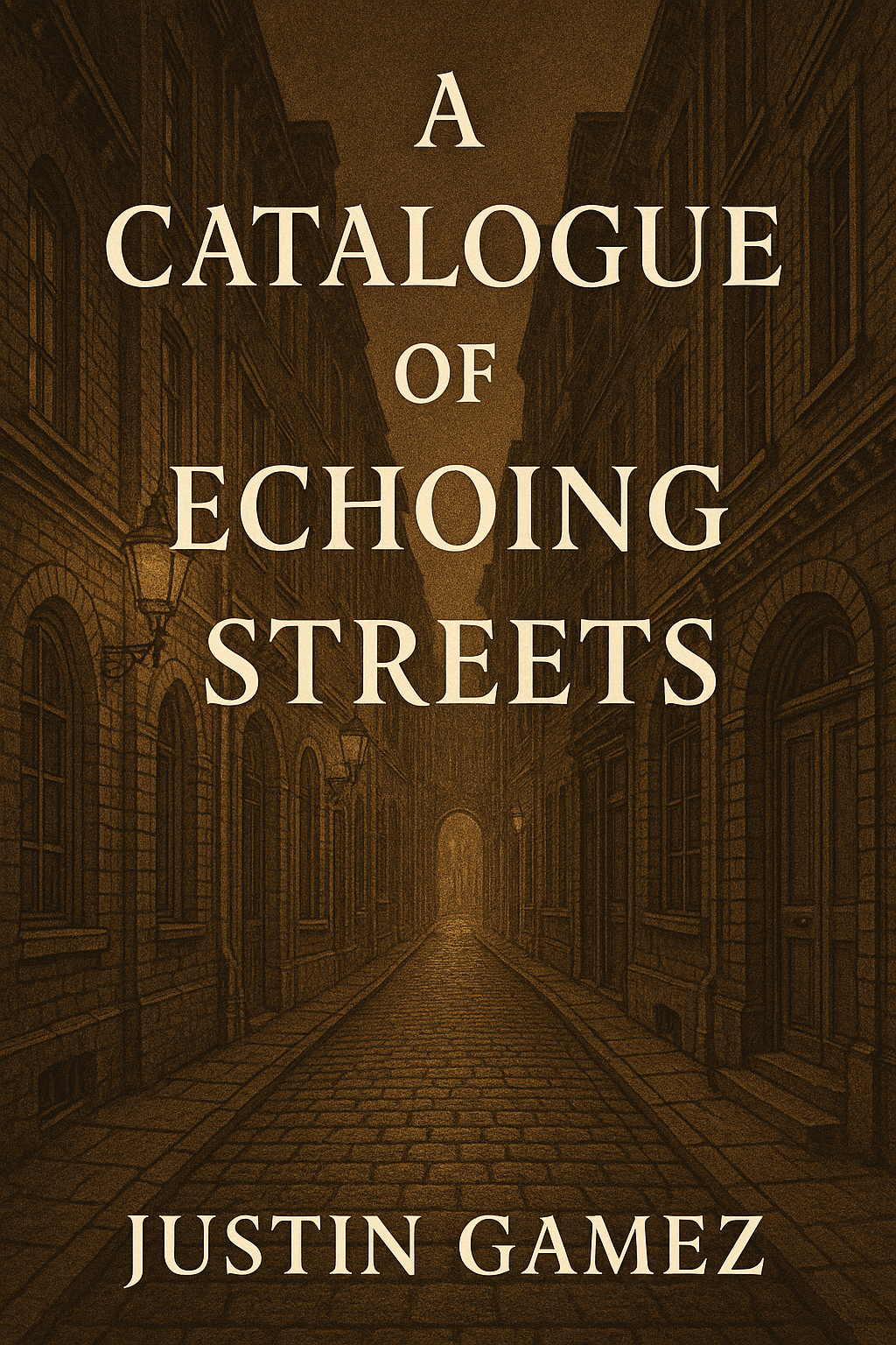 Cover of A Catalogue of Echoing Streets by Justin Gamez